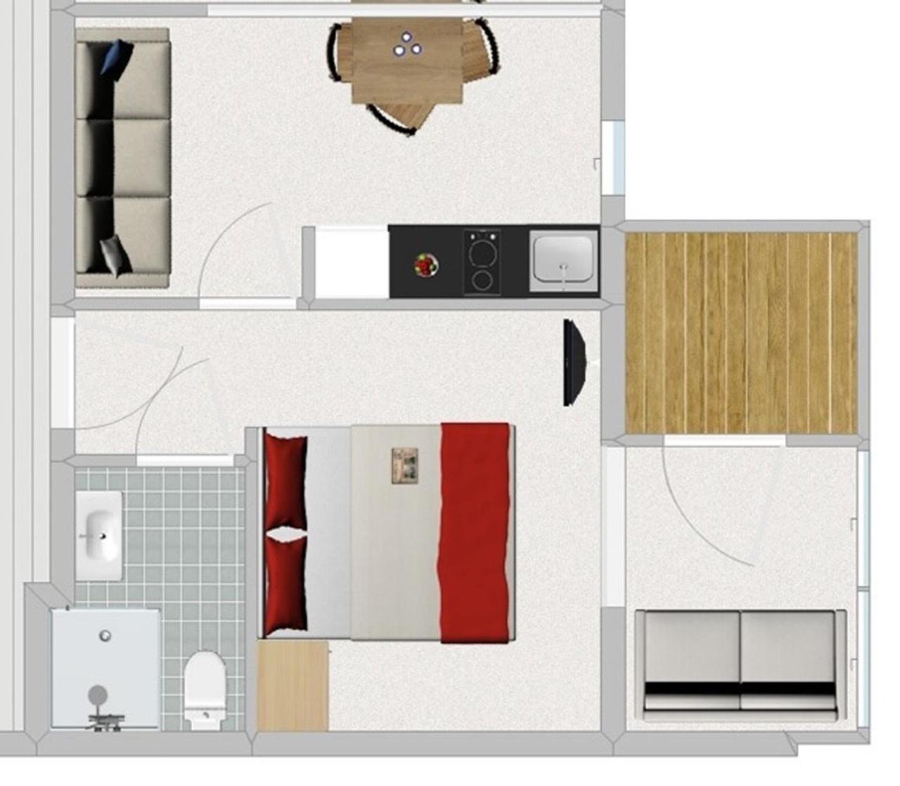 Falkner Appartement Resort Langenfeld Room photo